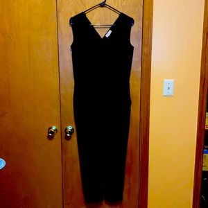 LOFT Outlet Black Jumpsuit Small Petite